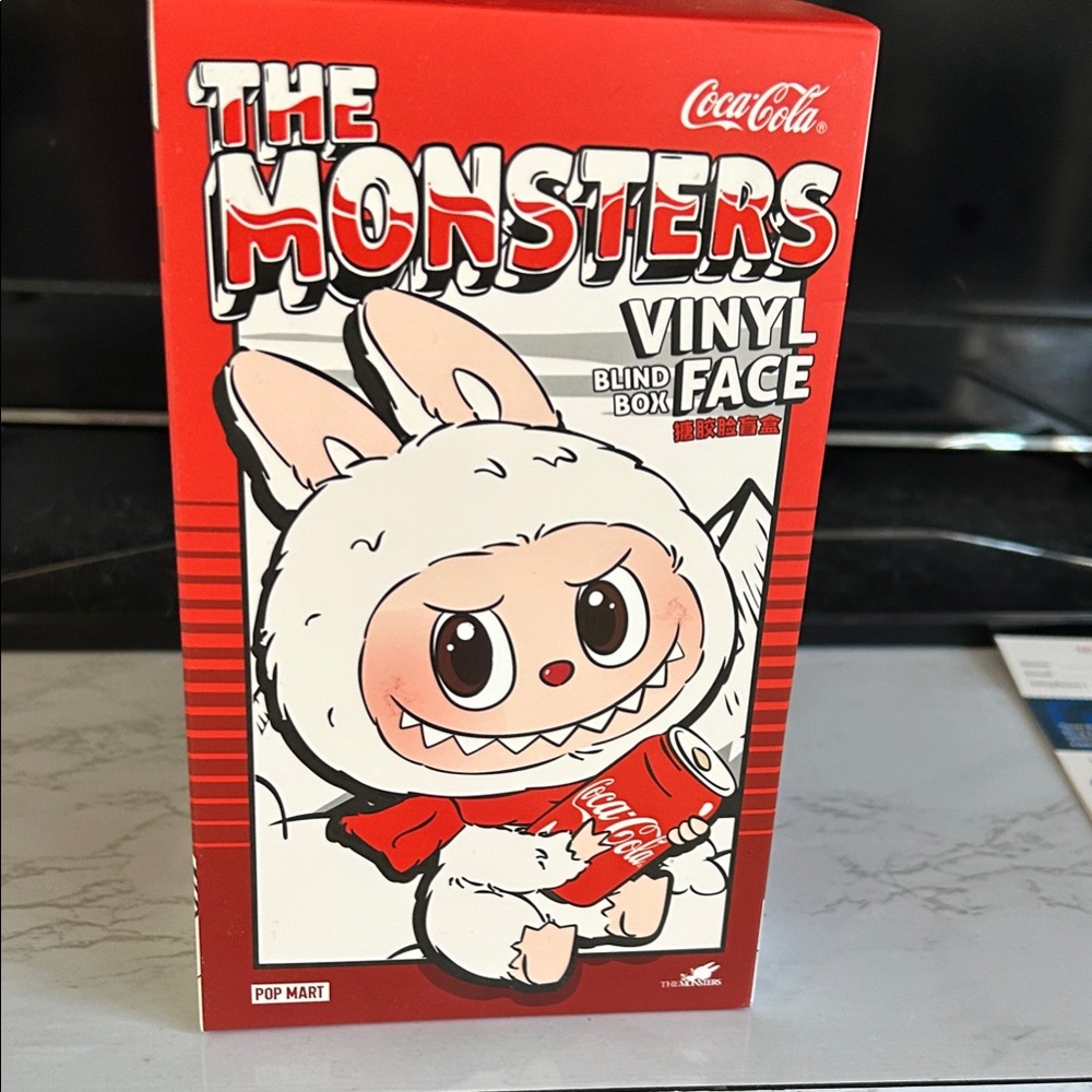 Coca Cola The Monsters Vinyl Box - Red and White